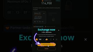 Binance Moonbix UFO Update  How to Redeem UFO  Points to UFOs [upl. by Rhea370]