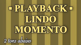 LINDO MOMENTO  PLAYBACK  2 TONS ABAIXO  JULLIANY SOUZA [upl. by Adolf]