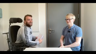 James Douglas  physics student with oculocutaneous albinism [upl. by Eltsyek]