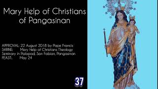 CORONADAS P2 48 Canonically Crowned Marian Images in the Philippines [upl. by Eusoj]