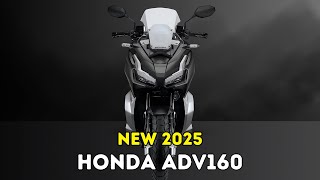 2025 Honda Adv160 The Future of Adventure Scooters [upl. by Sherwynd]