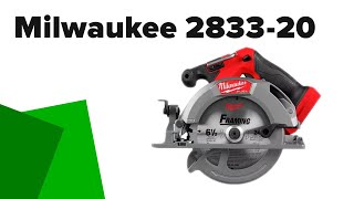 Circular Saw Milwaukee 283320 Review [upl. by Elleynod]