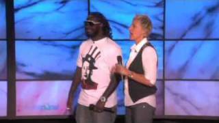 Ellen AutoTuning with TPain [upl. by Andaira512]