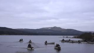 Trout Fishing On Carron Valley near Glasgow Andrew ToftHD [upl. by Juno]