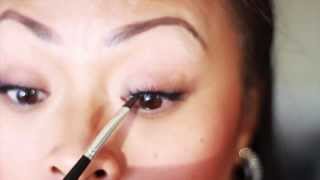 How ToTightline Lash Extension Makeup Tutorial [upl. by Erdrich872]