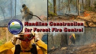 Handline Construction for Forest Fire Control [upl. by Ahset37]