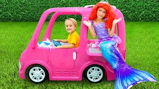 Little Mermaid Adventures for kids with Chris and friends [upl. by Kcirdef]