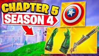 Fortnite MARVEL Season is INSANE Season 4 [upl. by Masuh]