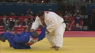 Judo Men 100 kg Elimination Round of 32  Guam v Guinea  London 2012 Olympic Games Highlights [upl. by Lukas919]