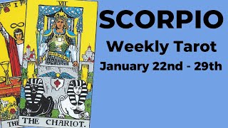 Scorpio In A Heartbeat Things Turn Wondrous 💙 Jan 22nd – 29th WEEKLY TAROT READING [upl. by Ojeitak305]