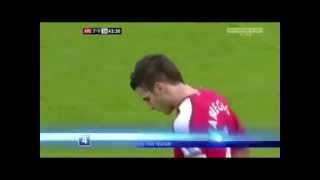 Cesc Fabregas  Solo Goal  Arsenal vs Tottenham [upl. by Nylannej]