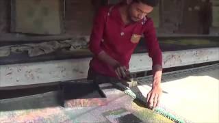 Block Printing  Ahmedabad Gujarat [upl. by Tallu]