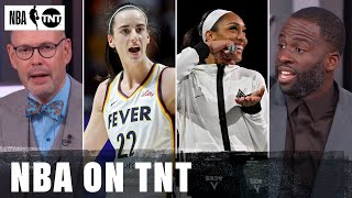 Inside the NBA reacts to opening night of the WNBA 🔥  NBA on TNT [upl. by Andrus]