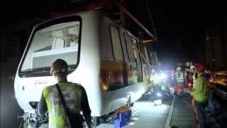 Bukit Panjang LRT gets a new traincar [upl. by Nimrac]