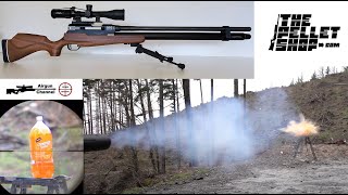 AEAs ZEUS 72 Caliber  GREATEST HITS  1250 Foots Pounds of Force Slow Motion Shots [upl. by Ennairam849]