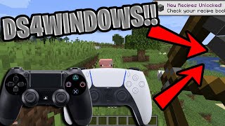 Come USARE il CONTROLLER PS4 e PS5 su MINECRAFT e GTA V DS4WINDOWS  Tutorial ITA [upl. by Arette]