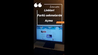 Linkleri yeni sekmelerde açma Shorts [upl. by Husch]