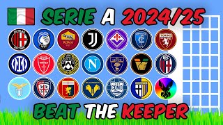 Beat The Keeper  Serie A 202425  Algodoo Marble Race [upl. by Ready]