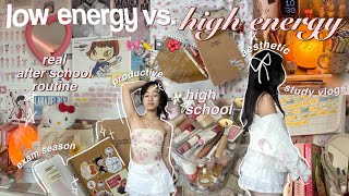 🎀🎧 REAL high school AFTER SCHOOL ROUTINE junior year ✧˚studying productive self care ୨ৎ 2024 [upl. by Bowden]