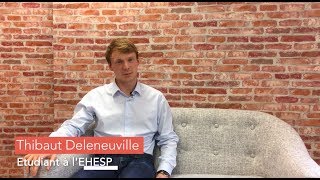 Thibaut élève de lEHESP en stage chez HOSPIMEDIA [upl. by Hgierb]