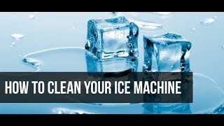 BREMA Ice Makers  CB SERIES Cleaning amp Sanitizing [upl. by Krid842]