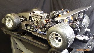 13 scale V10 RC car part 17 Dyno run [upl. by Orecul]