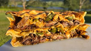 Camp Oven Brisket pie [upl. by Acsisnarf]