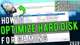 🔧How To Optimize Hard Disk For Gaming ✅  Loading Time Boost  HDD Boost 2020 [upl. by Sefton]