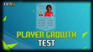 FIFA 16  Renato Sanches CM  Growth Test  Gameplay [upl. by Qahsi]