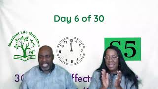 Effectual Fervent Prayer S5 Day 6 [upl. by Jarita489]