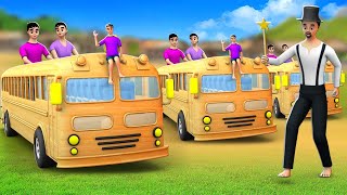 গরীবদের জন্য যাদুকর বাস  Magical Bus for the Poor Golpo  Bangla Cartoon  Thakurmar Jhuli Golpo [upl. by Frances]