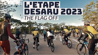 Letape Malaysia Desaru Coast Johor 2023 The Flagoff [upl. by Trevlac]