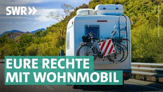 Camping mit dem Wohnmobil – diese Regeln solltet ihr kennen  Marktcheck SWR [upl. by Dahij]