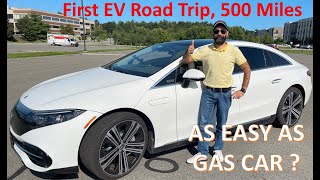 First EV Road Trip 500Miles800KM Is it as Easy as Gas car Short version [upl. by Deron439]