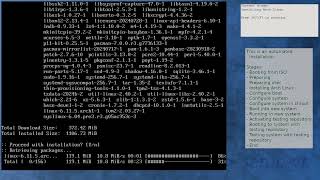 Arch Linux installation recording fails [upl. by Raskin]