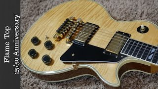 1979 Gibson 2550 Anniversary Les Paul Natural  Crazy Flame Top [upl. by Sophi]