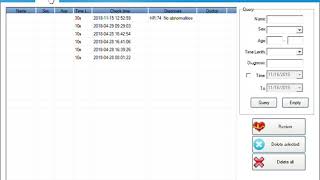 FL10PM10 ECG PC Data Upload [upl. by Aid]