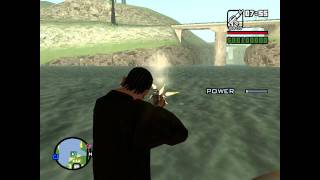 GTA San Andreas Nessie The Loch Ness Monster [upl. by Nwahsat]