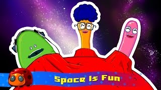 Space Is Fun  Silly Song  JellyBug [upl. by Hairakcaz292]