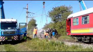 Bergung eines ÖBB Güterwagen [upl. by Geaghan]