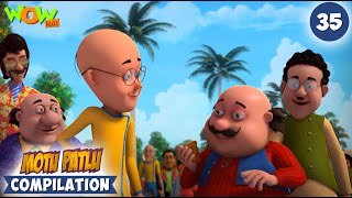 Motu Patlu Season 13  Compilation 35  Motu Patlu New  Cartoons For Kids  spot [upl. by Ainsley]