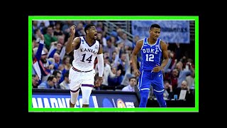 Duke vs Kansas live results Scores and highlights from Elite Eight 2018 game  march madness 2018 [upl. by Yvonner347]