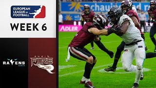 Munich Ravens  Rhein Fire Highlights  Week 6  Season 2023 [upl. by Jewelle]