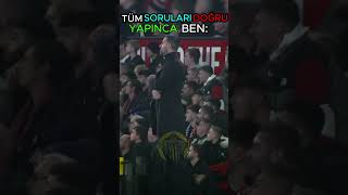 MATEMATİK SINAVI BEKLEDİĞİMDEN KOLAY OLUNCA BEN reisoosterwolde fenerbahçe matematik futbol [upl. by Aisekal468]