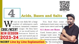 Acids Bases and Salts  Class 7 Science Chapter 4 Full Chapter [upl. by Lleze]