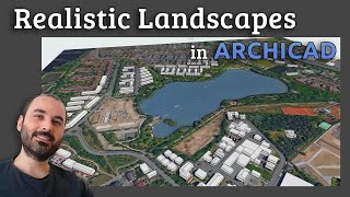 Realistic Landscape in Archicad Tutorial [upl. by Tessie]