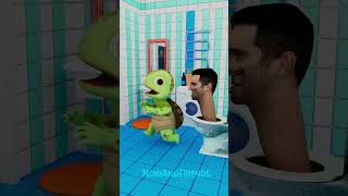 SPEEDY NEEDS BATHROOM AT NIGHT 🚽😱 shorts animation [upl. by Airdua]