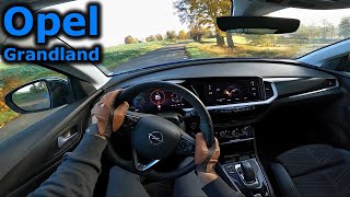 2022 Opel Grandland HYbrid4 300 PS  POV test drive [upl. by Divadnoj821]