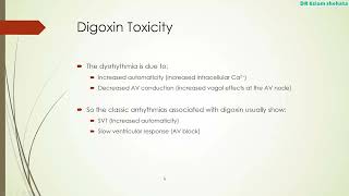 Digoxin Toxicity in ECG [upl. by Reehsab]