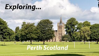 Exploring Perth Scotland A Drive Through [upl. by Olaznog619]